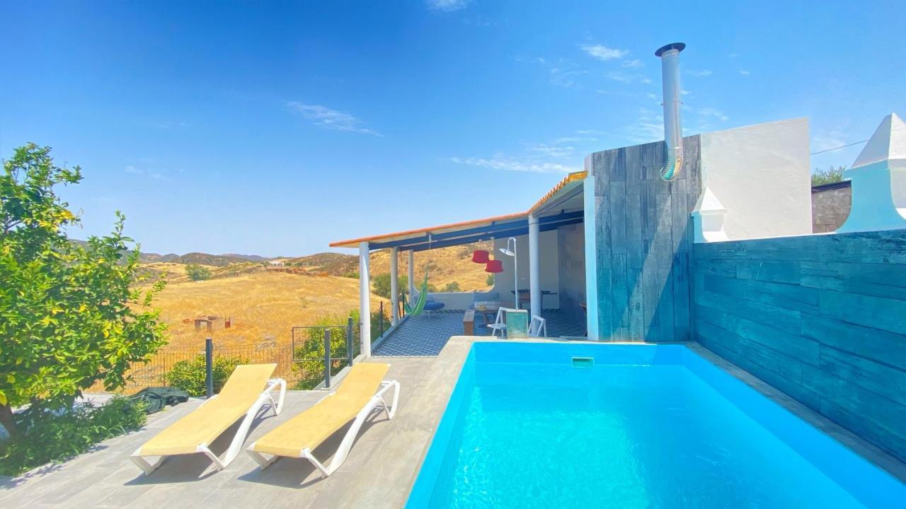 Casa Dos Chocalhos-Piscina-Perto Praia Fluvial-Vista Incrivel E Sossego Mértola Exterior foto